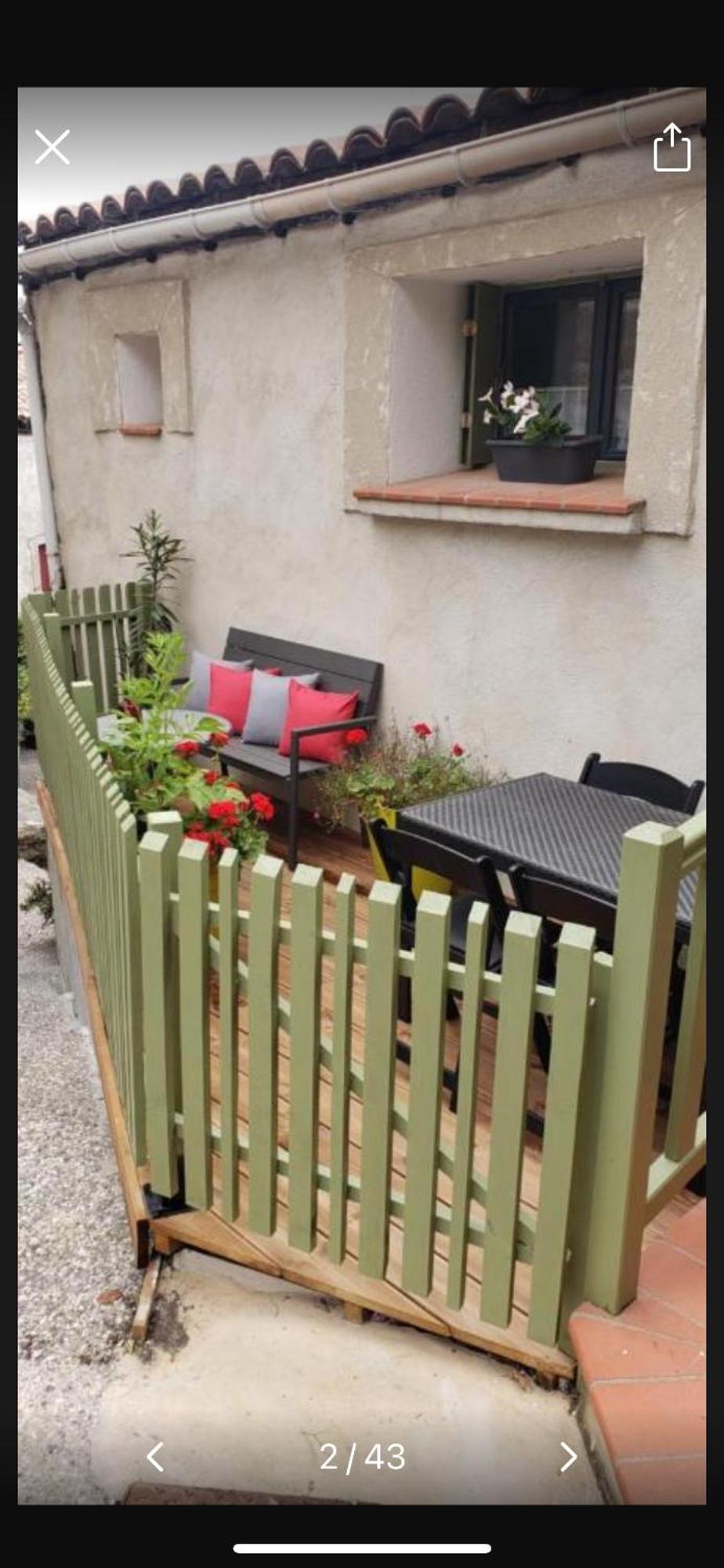 Le Balcon Lejlighed Camps-sur-l'Agly Eksteriør billede